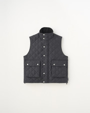 ELGIN QUILTED VEST 詳細画像 ブラック 1