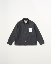 WORK JACKET 002D 詳細画像 ブラック ワン ウォッシュ 1