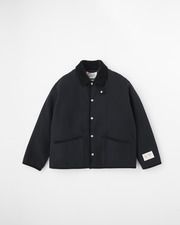 WAVERLY STUDS SHORT  詳細画像 ブラック ヘリンボーン&times;チャコール 1