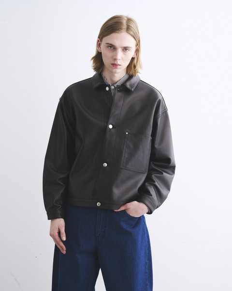 WORK JACKET 001 LEATHER