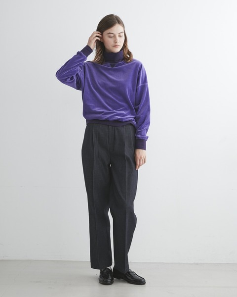 TURTLE COLLAR PULL OVER SHIRT