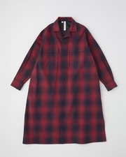 LONG SHIRT OPEN COLLAR 詳細画像 レッド 11