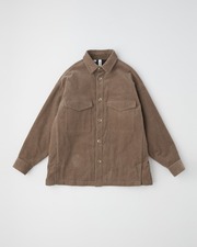 FLAP POCKET SHIRT with QUILT 詳細画像 モカブラウン 11