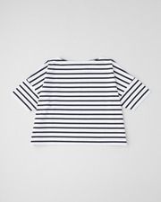 BMB SHIRT SHORT SLEEVE 詳細画像 ホワイト×ダークネイビー 11