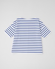 BMB SHIRT LONG SHORT SLEEVE 詳細画像 ホワイト×ブルー 11