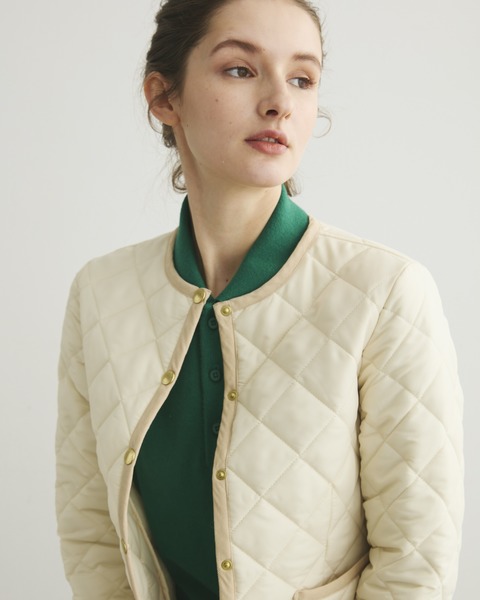 ARKLEY アークリー｜アイボリー×アイボリー｜ウィメンズ｜キルティングアウター｜Traditional Weatherwear（トラディショナル  ウェザーウェア） 公式通販オンラインストア