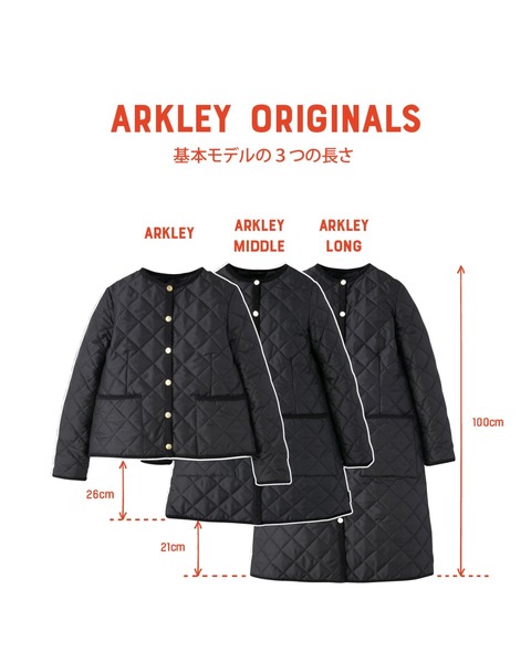 ARKLEY MIDDLE  ＜限定-新宿店・オンラインストア＞