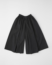 GATHERD VOLUME CULOTTE PANTS 詳細画像 ブラック 1