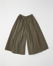 GATHERD VOLUME CULOTTE PANTS 詳細画像 セージ 1