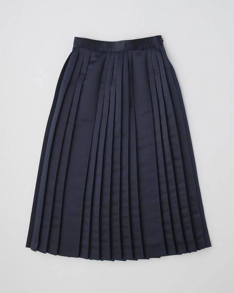 PLEATS LONG SKIRT プリーツロングスカート｜カーキ｜ウィメンズ ...