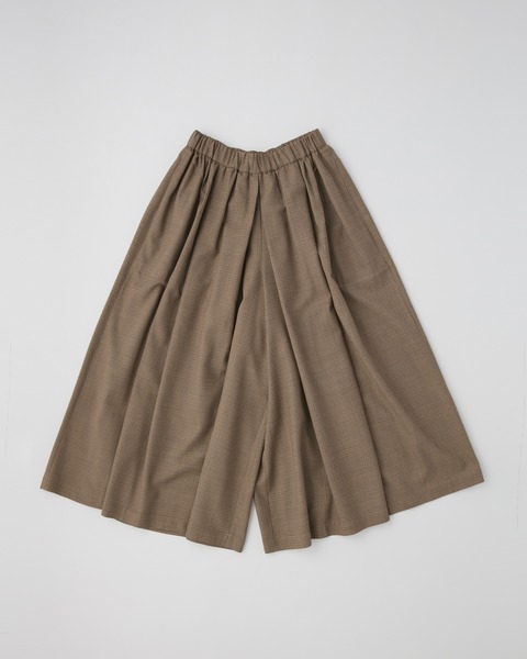 GATHERD VOLUME CULOTTE PANTSギャザーボリューム キュロットパンツ