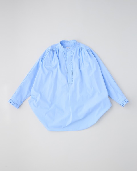 GATHERD FRILL SHIRT