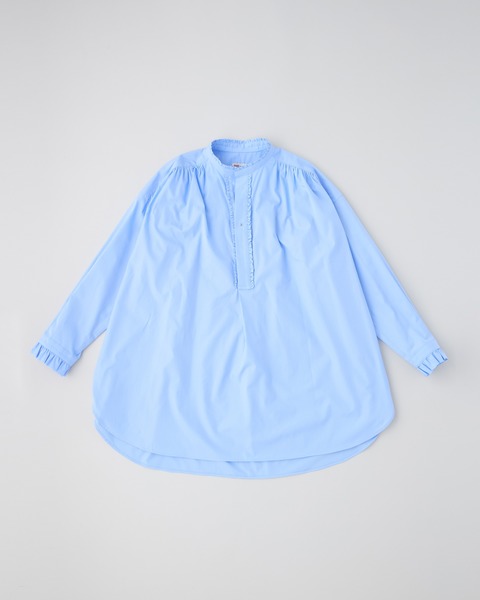 GATHERD FRILL SHIRT