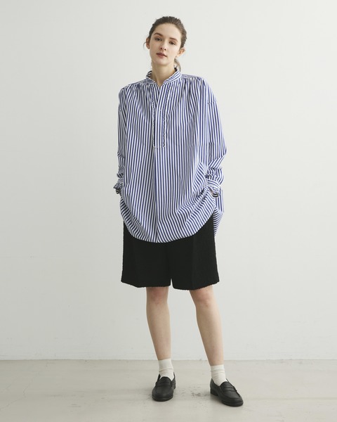 GATHERD FRILL SHIRT