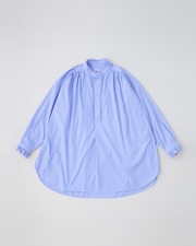 GATHERD FRILL SHIRT 詳細画像 ブルーマルチ 1