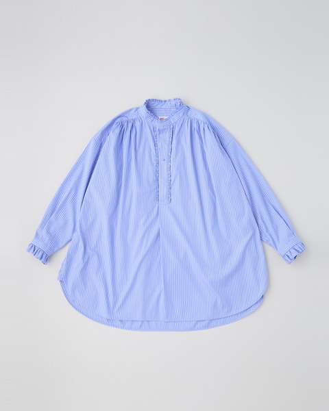 GATHERD FRILL SHIRT