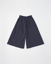 【撥水】WIDE CULOTTE PANTS 詳細画像 ネイビー 1