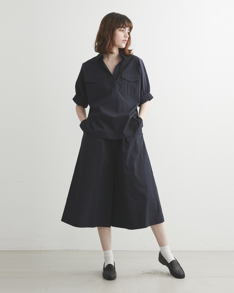 【撥水】WIDE CULOTTE PANTS