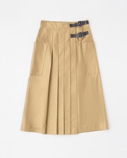 SIDE POCKET QUILT SKIRT 詳細画像 ベージュ 1