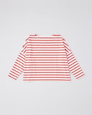 BMB SHIRT 詳細画像 オフホワイト×ポピーレッド 11