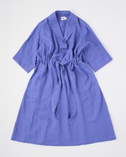 WAIST DRAWING SHIRT DRESS 詳細画像 パンジー 1
