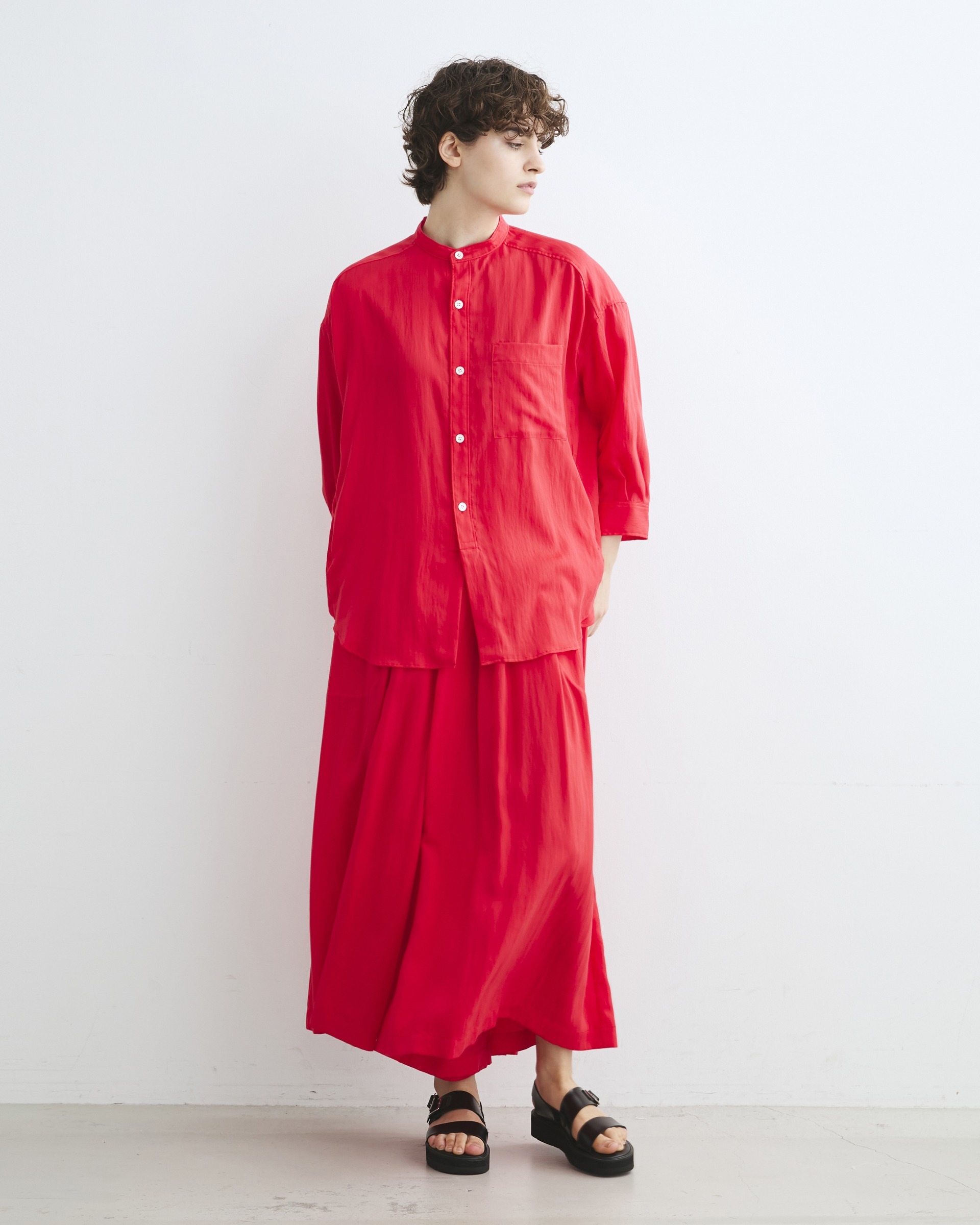 GATHERED VOLUME CULOTTE PANTS ギャザード ボリューム キュロット