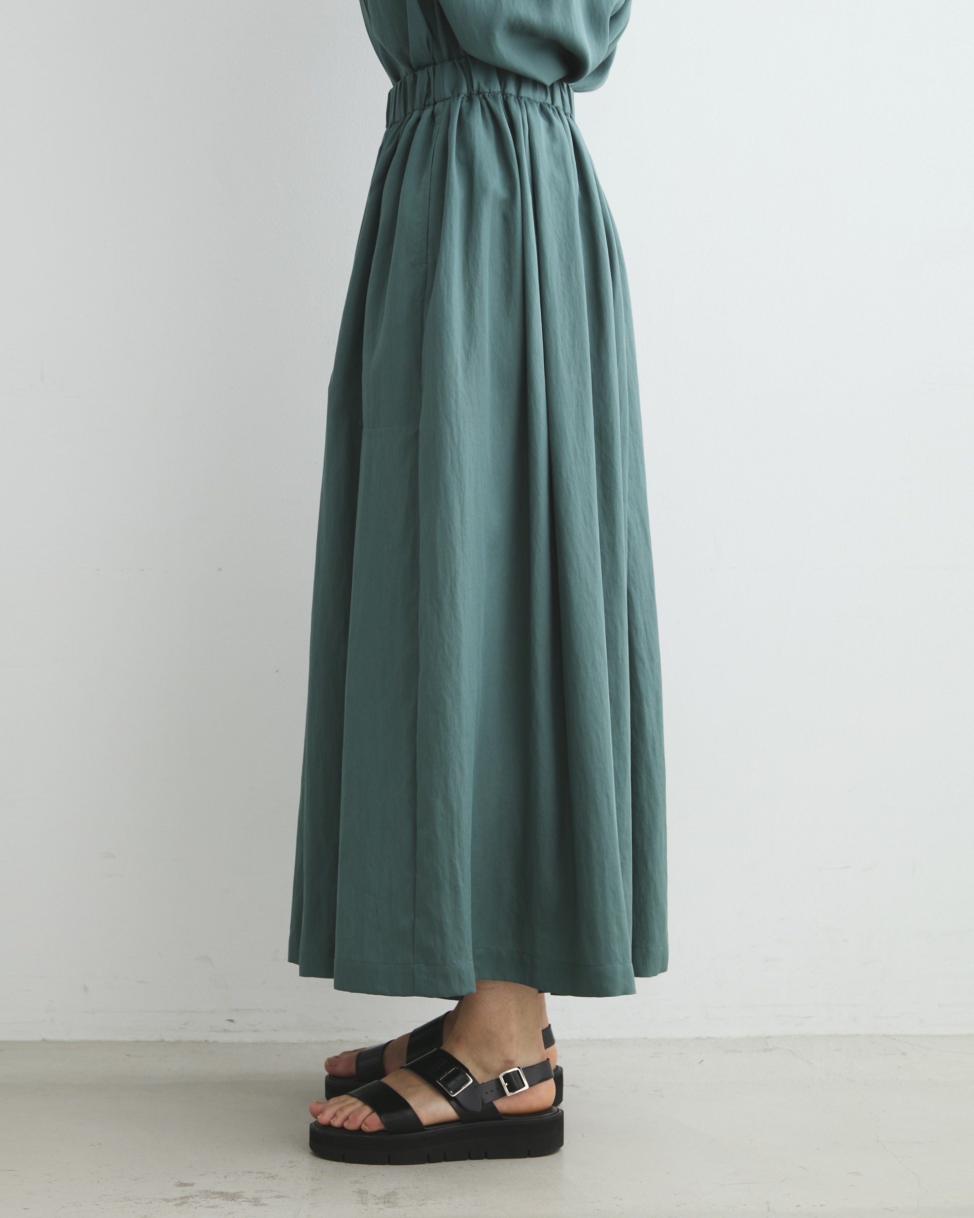 GATHERED VOLUME CULOTTE PANTS ギャザード ボリューム キュロット