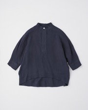 FLY FRONT PULLOVER SHIRT SHORT SLEEVE 詳細画像 ネイビー 1