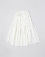 WAIST SHIRRING WRAP SKIRT 詳細画像 オフホワイト 11