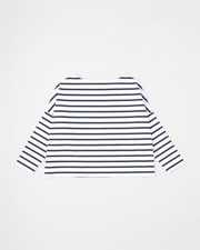 BMB SHIRT 詳細画像 ホワイト×ダークネイビー 11