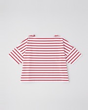 BMB SHIRTS  SHORT PULLOVER 詳細画像 ホワイト×レッド 11