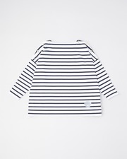 BMB SHIRT LONG BUTTON 詳細画像 ホワイト×ダークネイビー 11