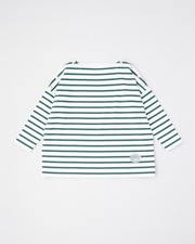 BMB SHIRT LONG BUTTON 詳細画像 ホワイト×グリーン 11