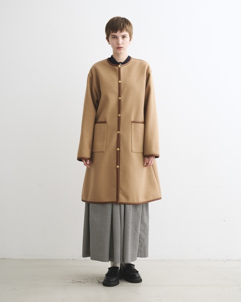 ARKLEY LONG A-LINE W-FACE JERSEY