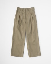 WIDE STRAIGHT PANTS 詳細画像 セージ 1