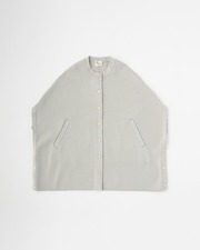 FRONT BUTTON PONCHO 詳細画像 サンドベージュ 1
