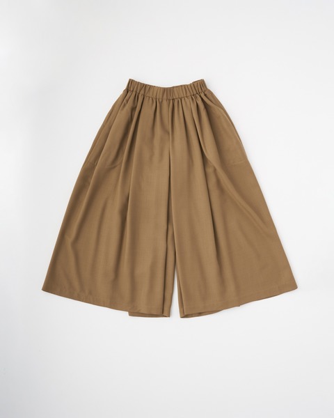 GATHERD VOLUME CULOTTE PANTS