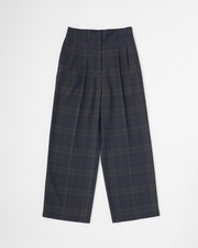 DRESS WIDE STRAIGHT PANTS 詳細画像 ブラックウォッチ 11