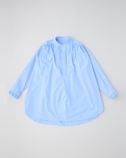 GATHERD FRILL SHIRT 詳細画像 サックス 1