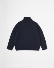 HIGH NECK PULLOVER 詳細画像 ダークネイビー 11