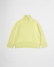 HIGH NECK PULLOVER 詳細画像 レモンイエロー 11