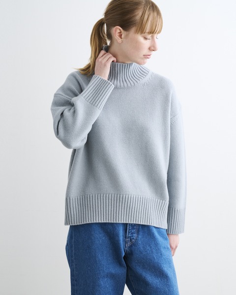 HIGH NECK PULLOVER