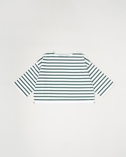 LYNE WIDE SLEEVE 詳細画像 ホワイト×グリーン 1