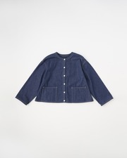 ARKLEY A-LINE DENIM 詳細画像 インディゴ（金茶ステッチ） 1