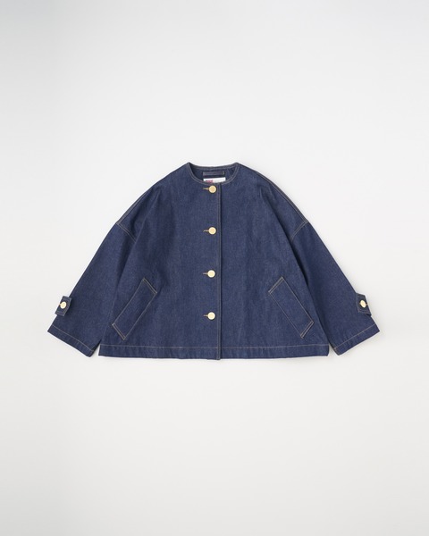 MALTON NO COLLAR DENIM