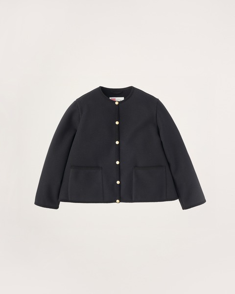 ARKLEY A-LINE WOOL JERSEY