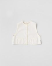 ARKLEY GILET WOOL JERSEY 詳細画像 エクリュ 1