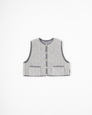 ARKLEY GILET ECO FUR 詳細画像 グレー 11