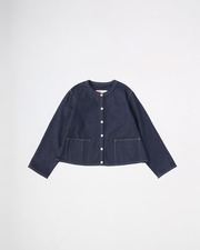 ARKLEY A-LINE DENIM 詳細画像 インディゴ（金茶ステッチ） 1