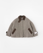 MALTON SHORT HEAT TWEED 詳細画像 ヘリンボーン (ブラウン) 1